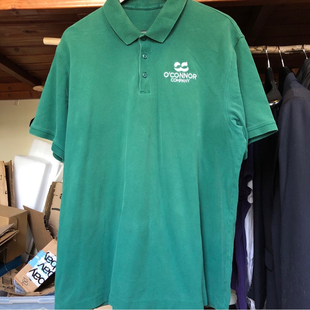 O’Connor Company Port Authority Polo Men’s Short Sleeve Shirt XL Green